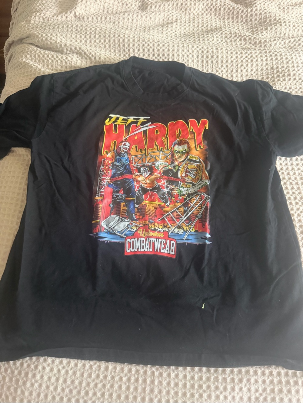 Jeff Hardy WWE Graphic Short-Sleeve Tee - Black